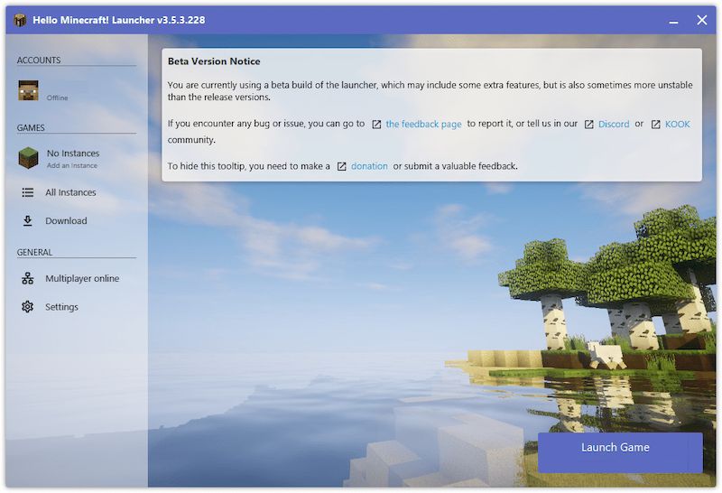 Hello Minecraft! Launcher