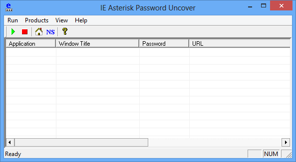 IE Asterisk Password Uncover
