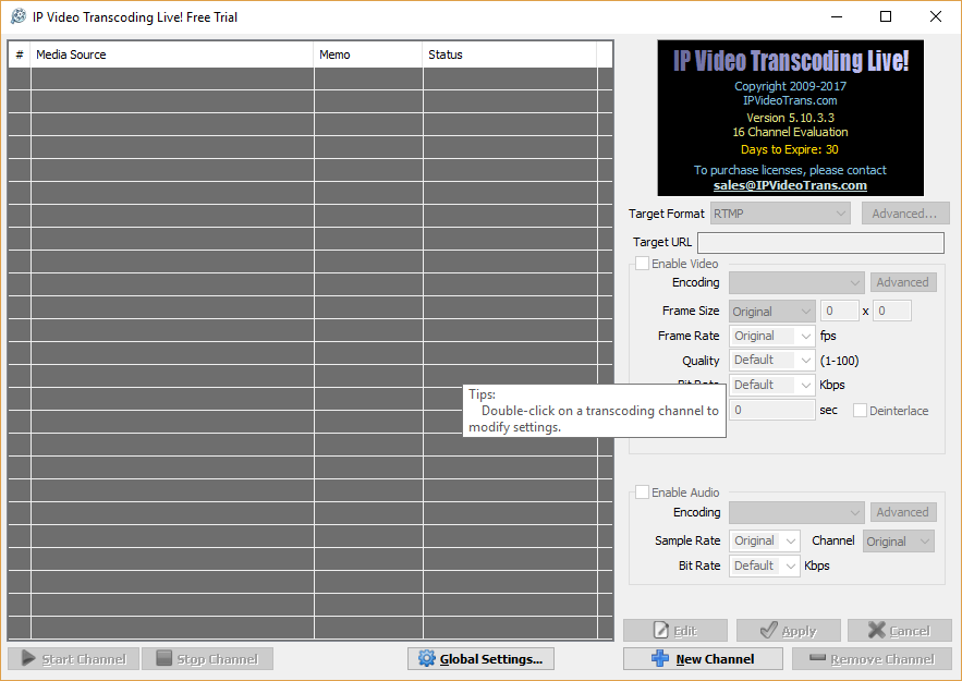 IP Video Transcoding Live!