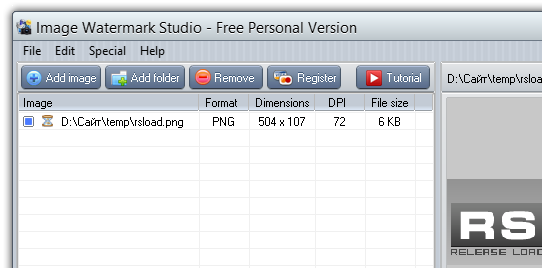 Image Watermark Studio