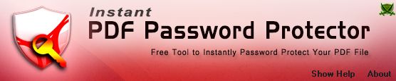 Instant PDF Password Protector