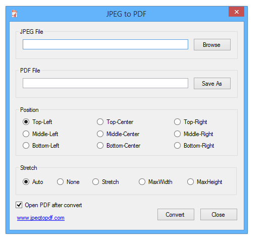 JPEG to PDF