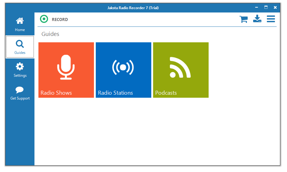 Jaksta Radio Recorder бесплатно