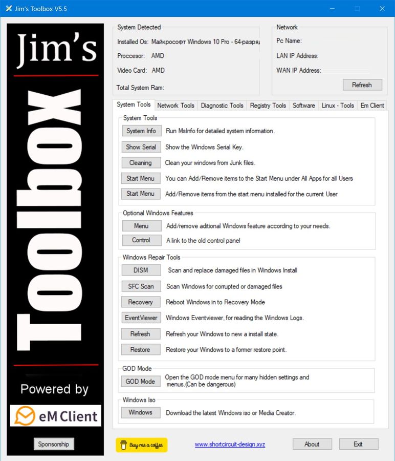 Jim's Toolbox
