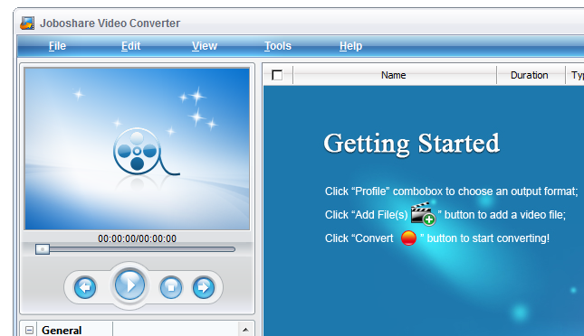 Joboshare Video Converter