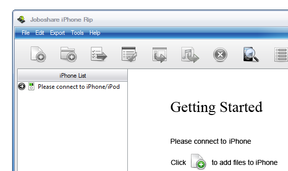 Joboshare iPhone Rip