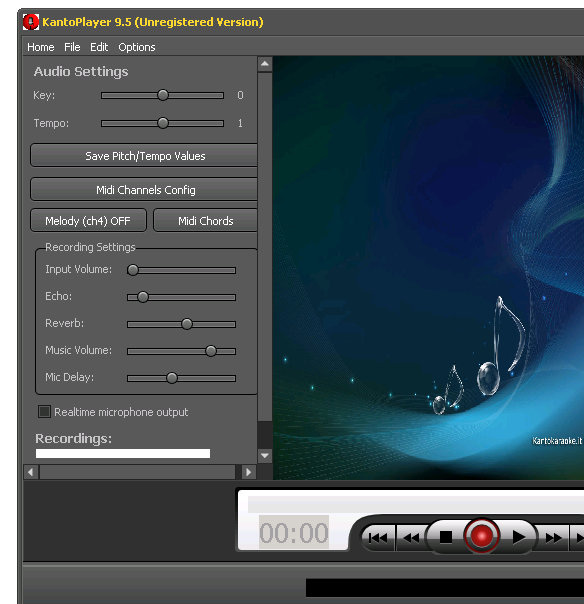 KANTO PLAYER & RECORDER