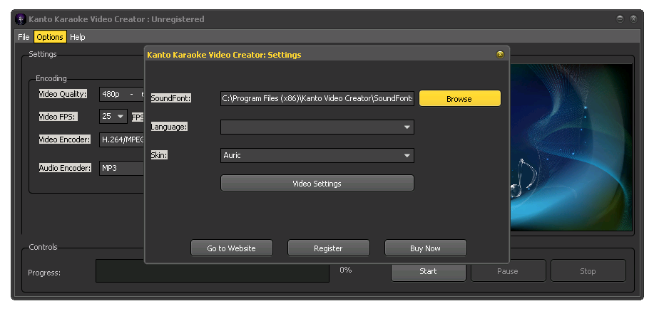 KANTO VIDEO KARAOKE CREATOR бесплатно