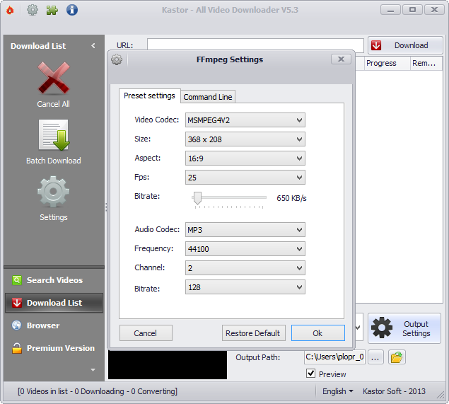 Kastor - All Video Downloader