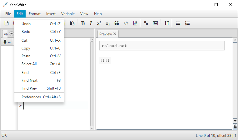 KeenWrite скачать