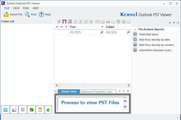 Kernel Outlook PST Viewer