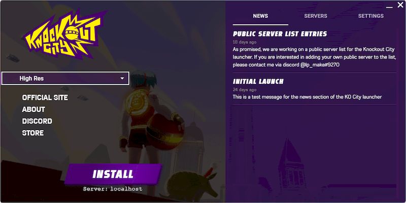 Knockout City Launcher