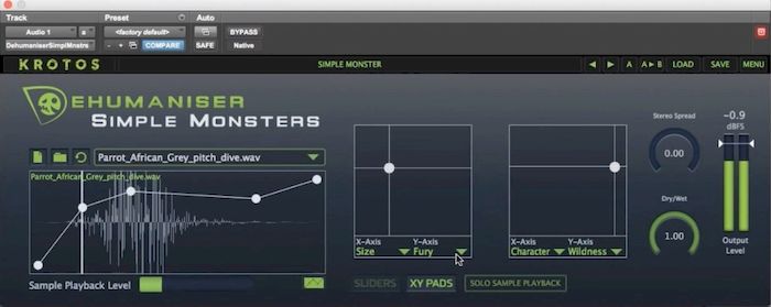 Krotos Dehumaniser Simple Monsters