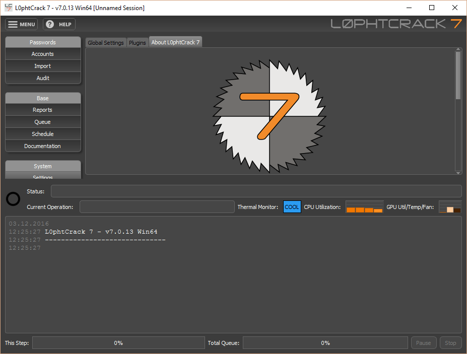 L0phtCrack Password Auditor