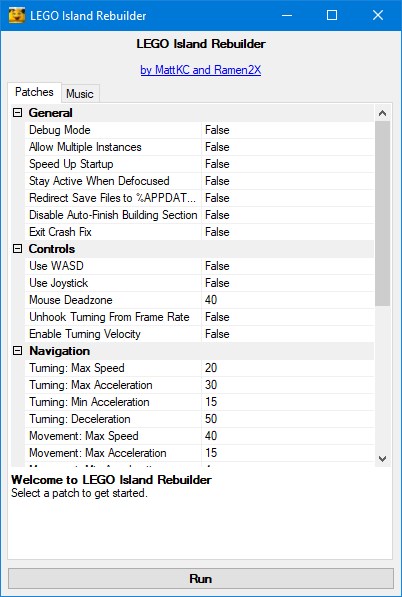LEGO Island Rebuilder