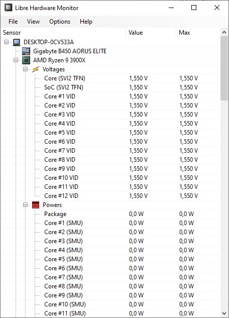 Libre Hardware Monitor