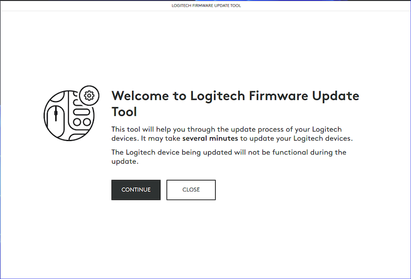 Logitech Firmware Update Tool