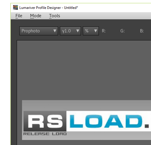 Lumariver Profile Designer