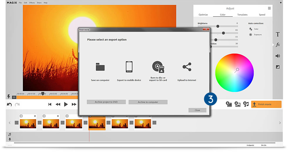 MAGIX Video Easy скачать бесплатно
