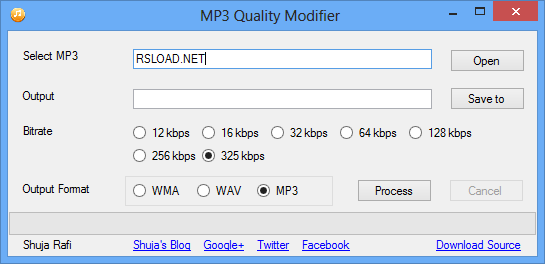 MP3 Quality Modifier