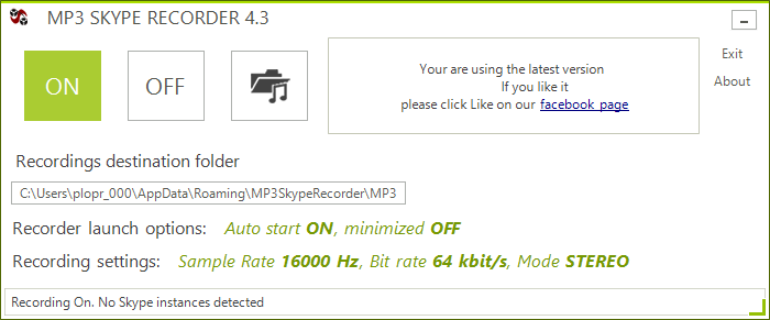 MP3 Skype Recorder