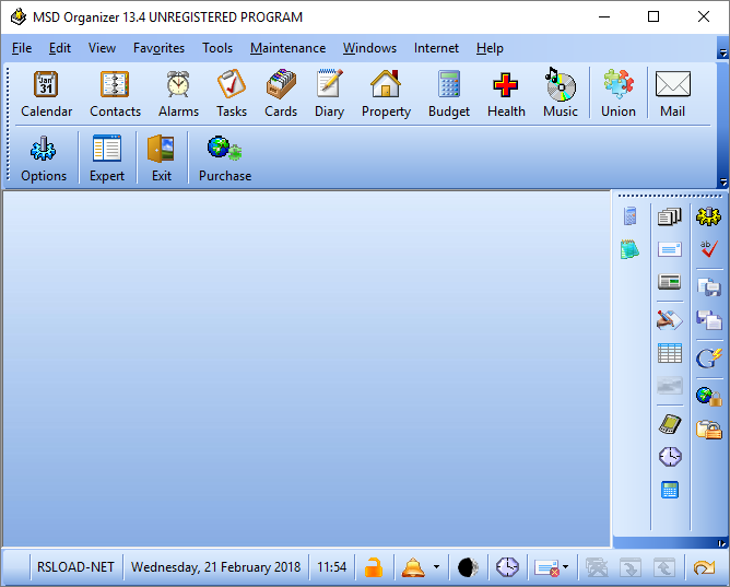 MSD Organizer 13.8