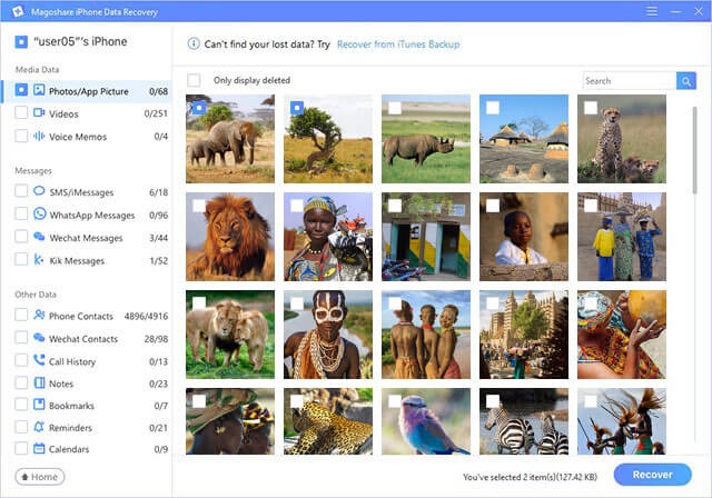 Magoshare iPhone Data Recovery