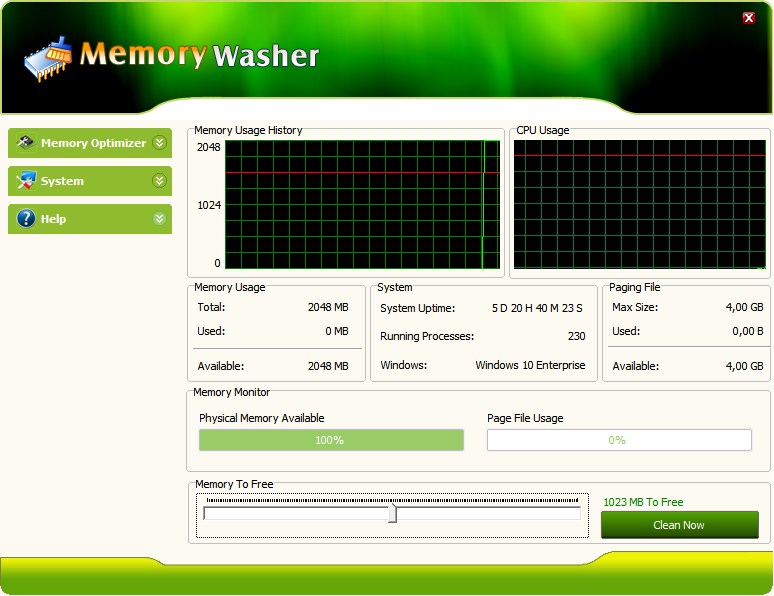 Memory Washer
