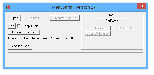 MenuShrink