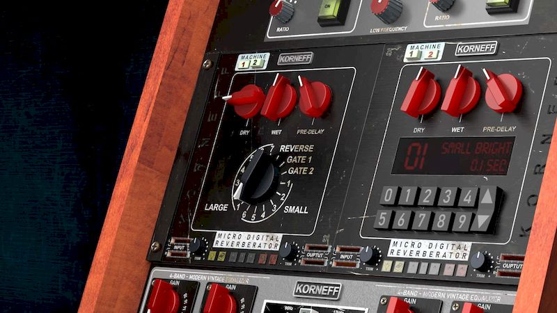 Micro Digital Reverberator