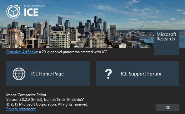 Microsoft Image Composite Editor