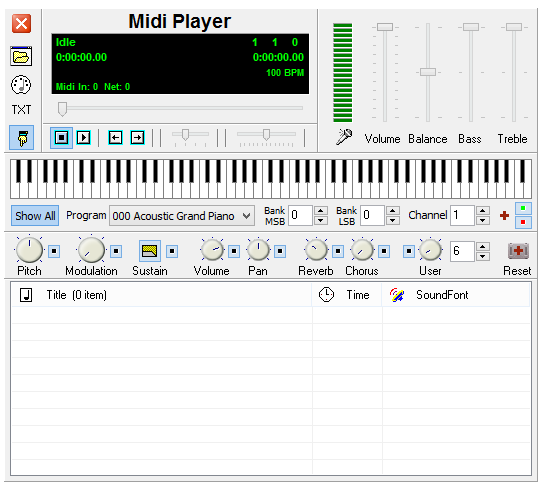 Midi Player