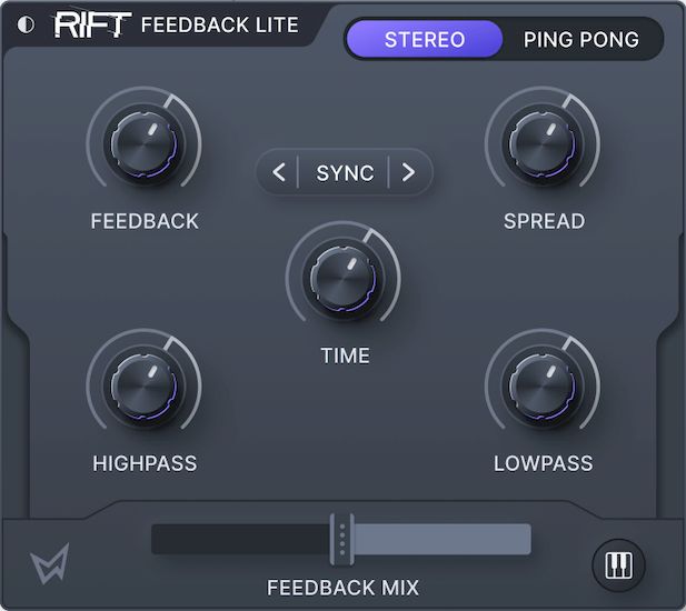 Minimal Audio Rift Feedback Lite