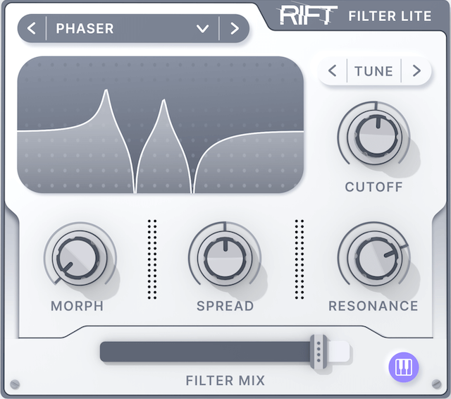 Minimal Audio Rift Filter Lite