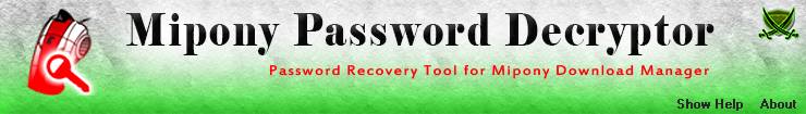 MiponyPasswordDecryptor
