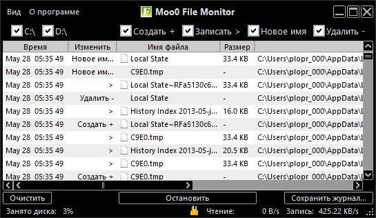 Moo0 FileMonitor