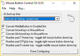 Mouse Button Control