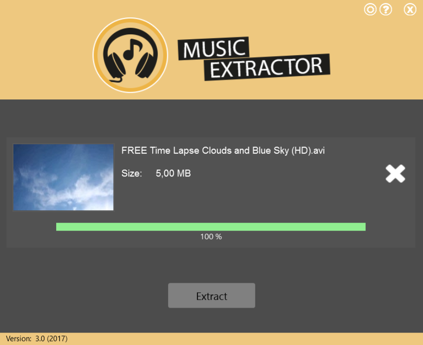 MusicExtractor бесплатно