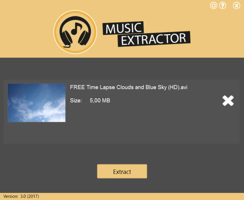 MusicExtractor скачать