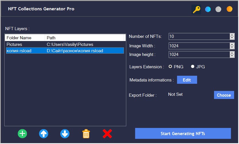 NFT Collections Generator Pro + crack
