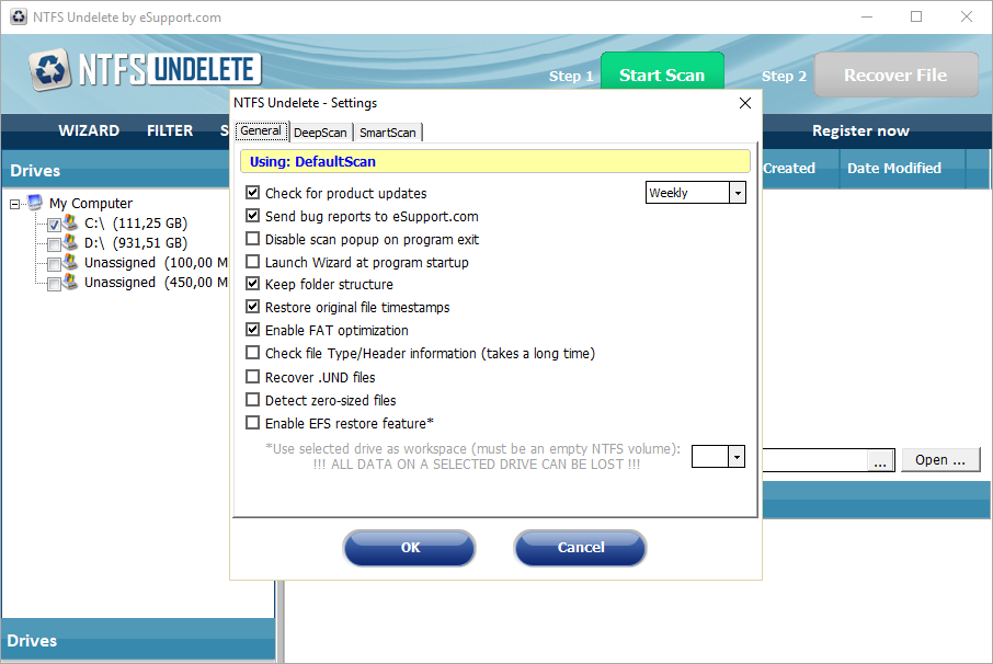 NTFS Undelete скачать бесплатно