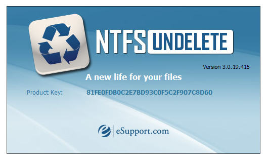 NTFS Undelete
