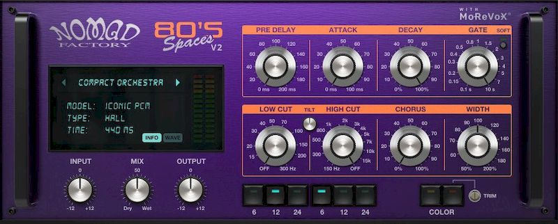 Nomad Factory 80s Spaces