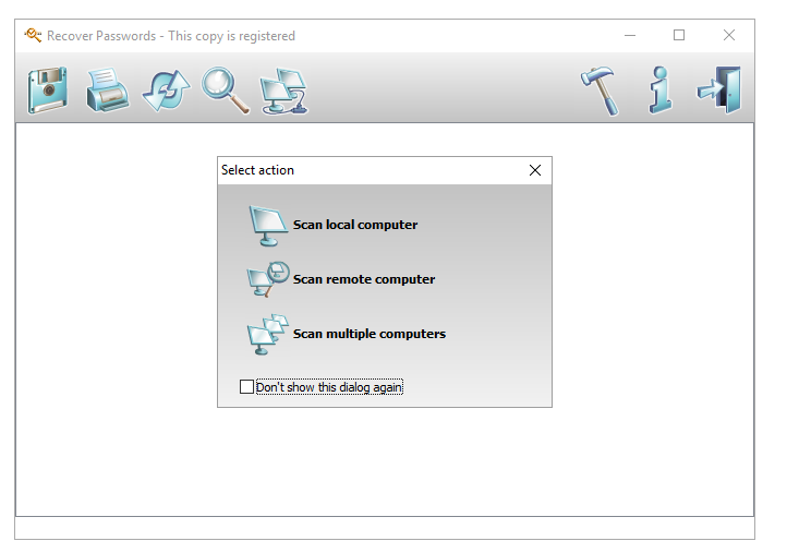 Nuclear Coffee Recover Passwords