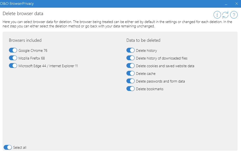 O&O BrowserPrivacy бесплатно