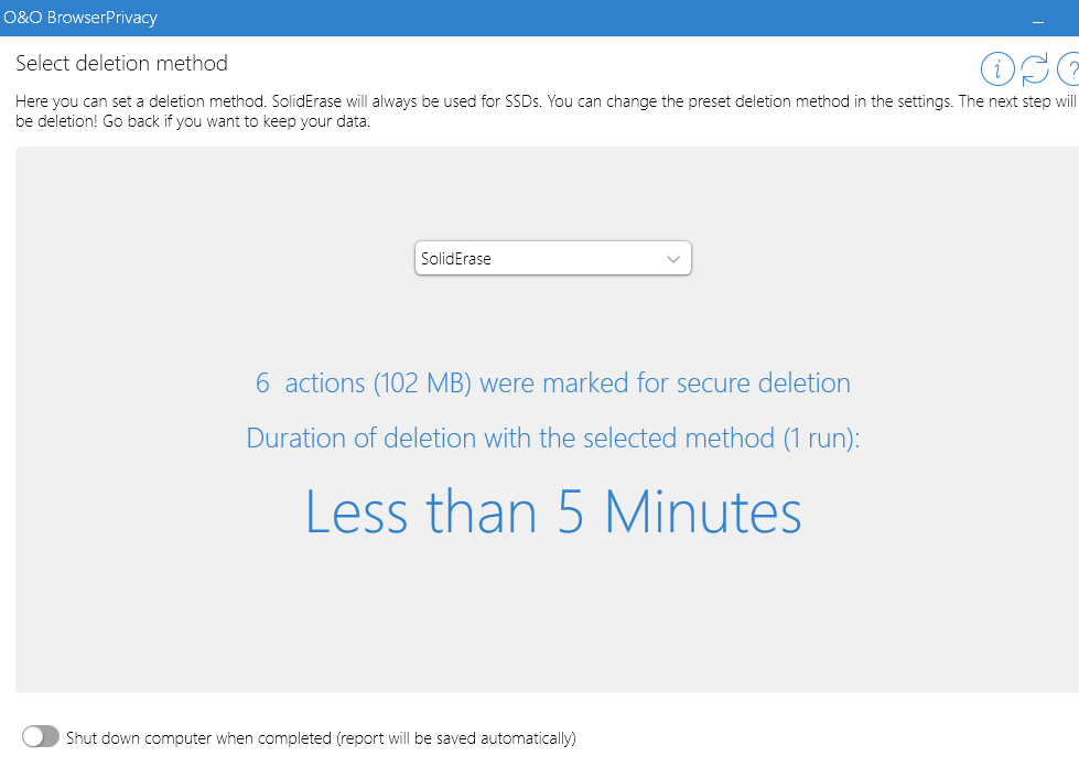 O&O BrowserPrivacy скачать бесплатно