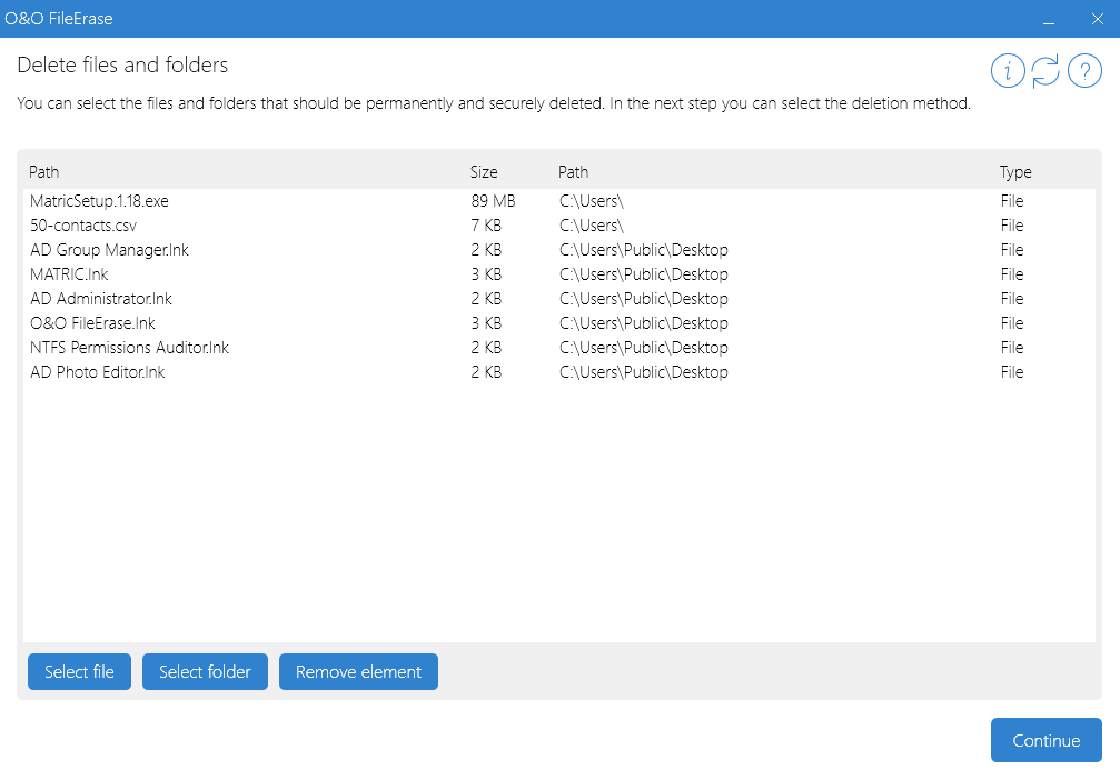 O&O FileErase скачать