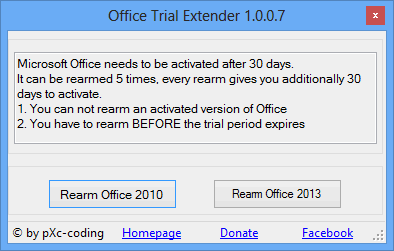 Office Trial Extender