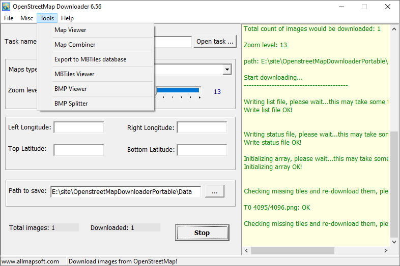Openstreet Map Downloader бесплатно