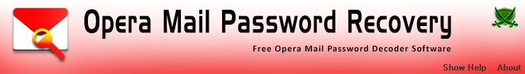 Opera Mail Password Recovery
